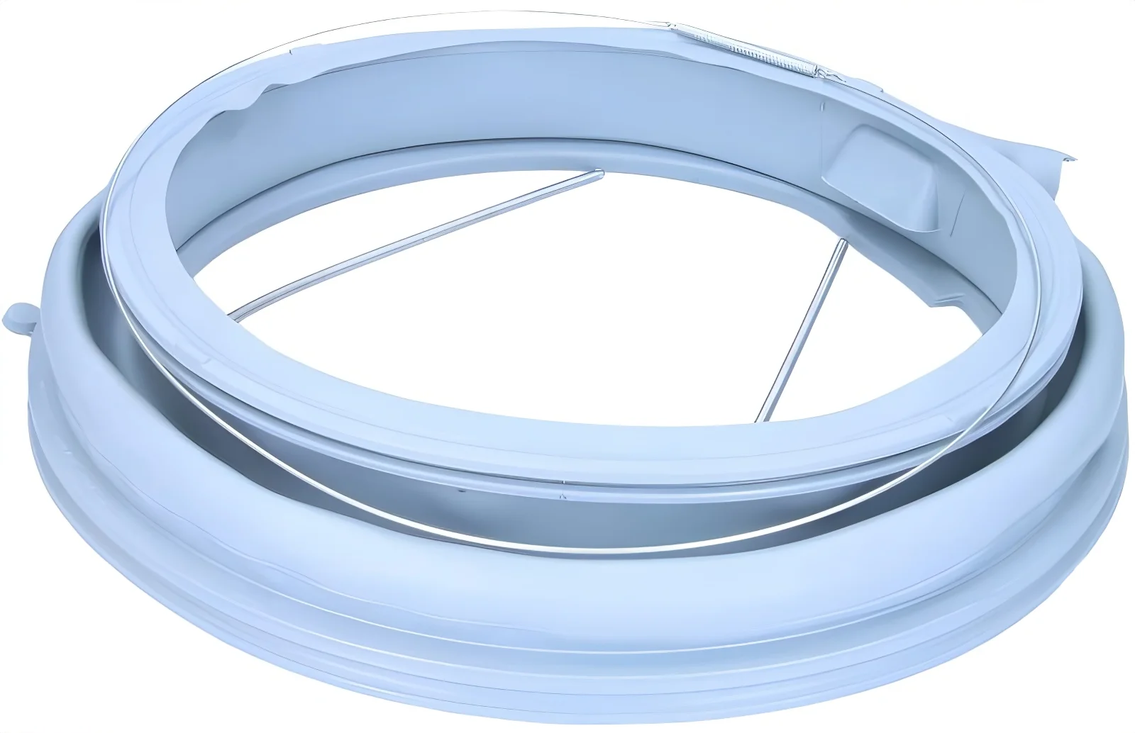Türmanschette 00686004 Bosch Siemens Waschmaschine Türdichtung inkl. Spannring laugenbeständig Ersatzteil