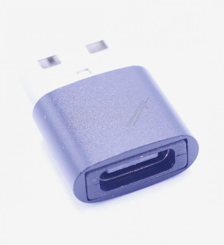 COM USB-Adapter - Usb-a adapter, usb-c buchse, 2.0, slim, metall