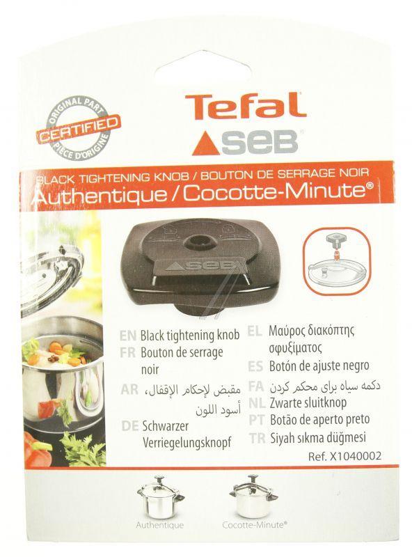 SEB X1040002 Knopf Taste - Schwungrad schwarz