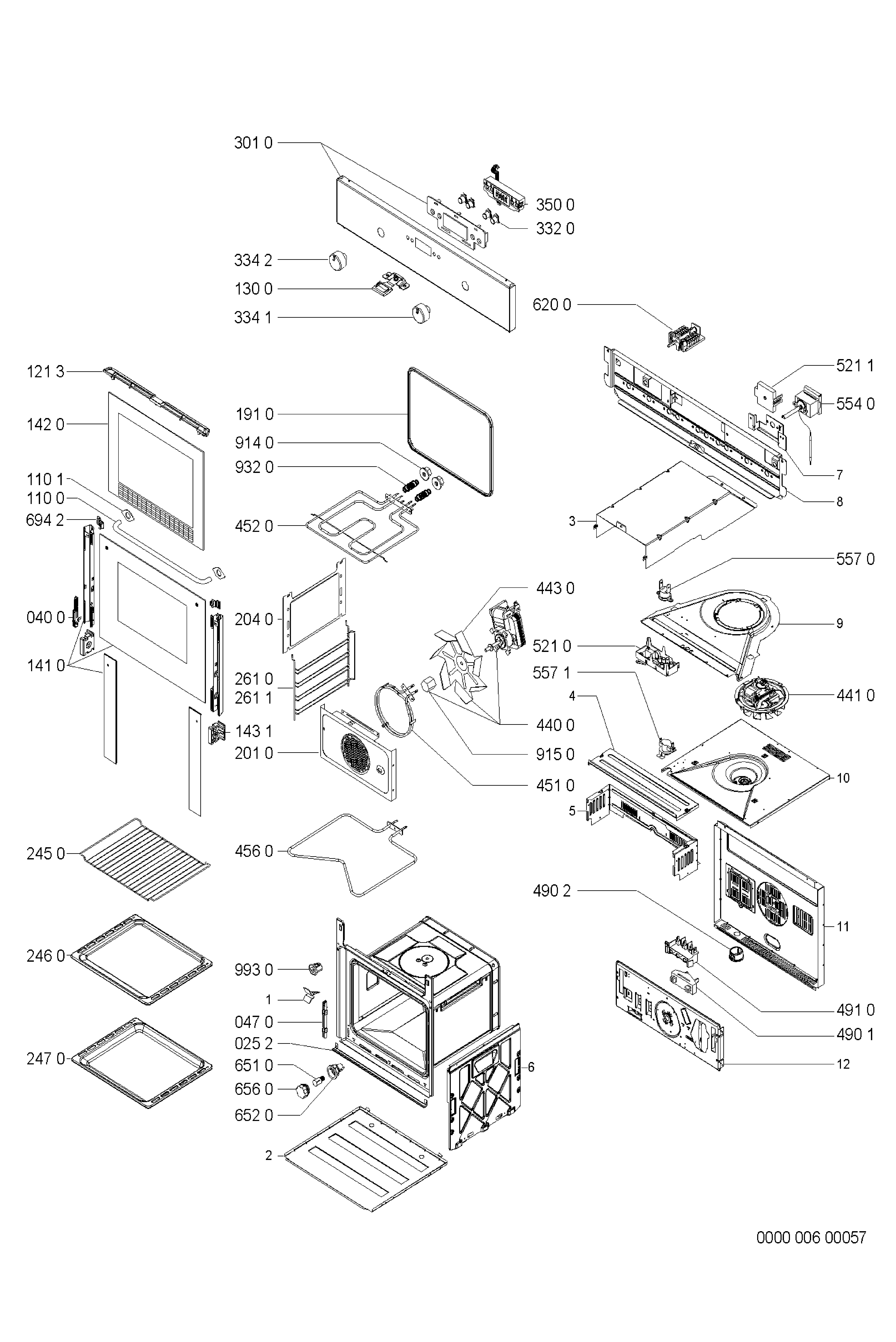 Explosionszeichnung Ikea 857916901510 OBI C00 S