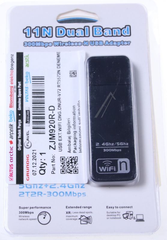 Grundig C00922790 - Zjm920r-d usb ext.wifi dongle dnur-v72
