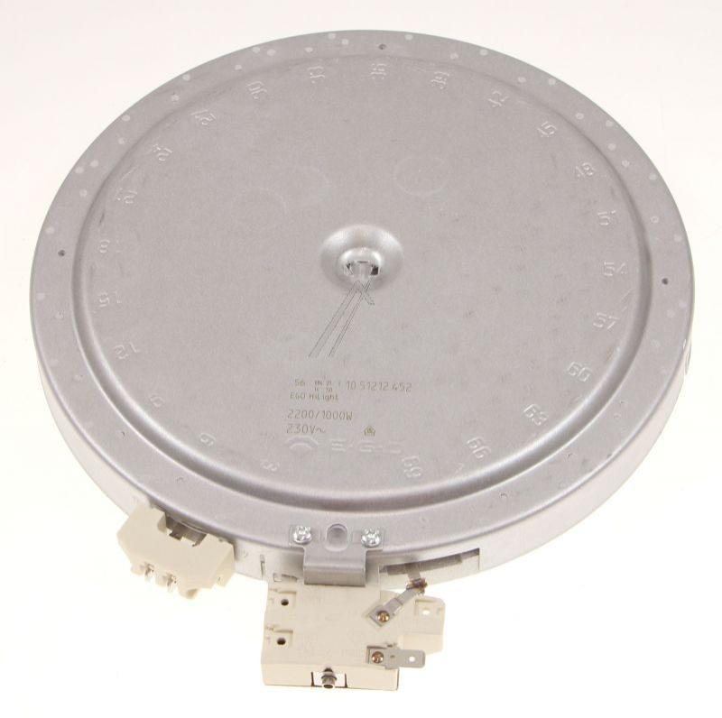 Midea 17466100A00016 Strahlenheizkörper - 10.51212.452 strahlungsheizkörper, 2200w