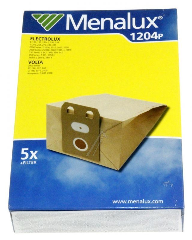 AEG Electrolux 9001966408 Staubsaugerbeutel - 1204p 5 bags+1mcf