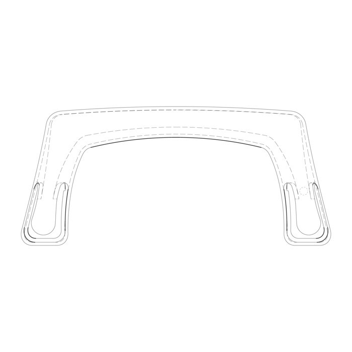 AEG Electrolux 2403961028 Türfach - Flaschenhalter