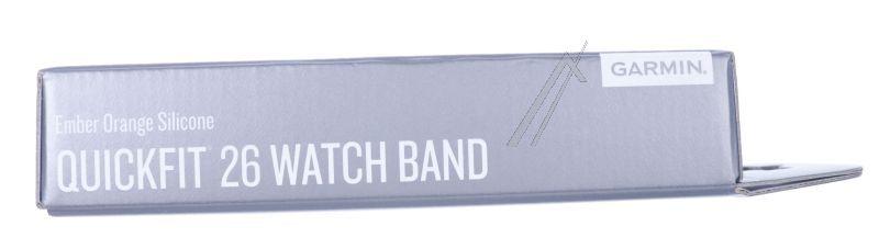 Garmin 0101286401 - 010-12864-01 passend für garmin ersatzarmband quickfit 26mm orange/schiefergrau