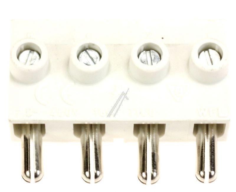 Amica 8014419 - Steckerteil 4polig weiss