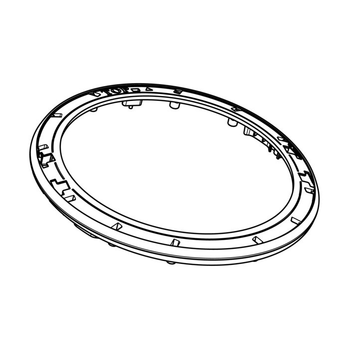 AEG Electrolux 8086083022 Türverkleidung innen - Aussentür,innenring,ø 380.6mm,p