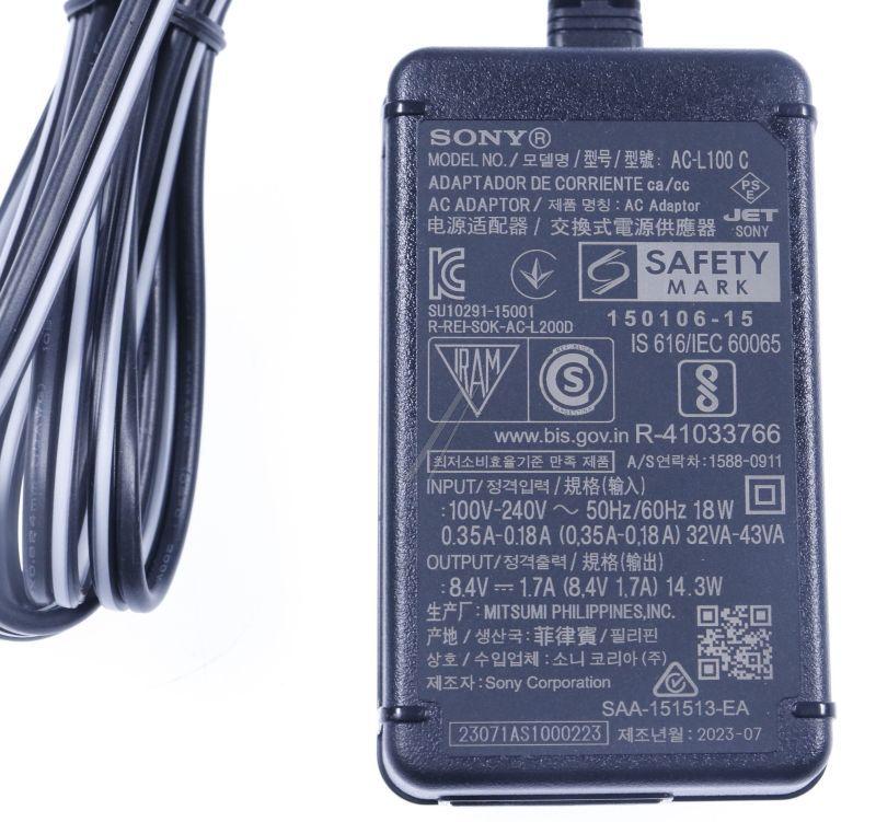 Sony 147928679 - Ac adaptor (ac-l100c) (except uc)