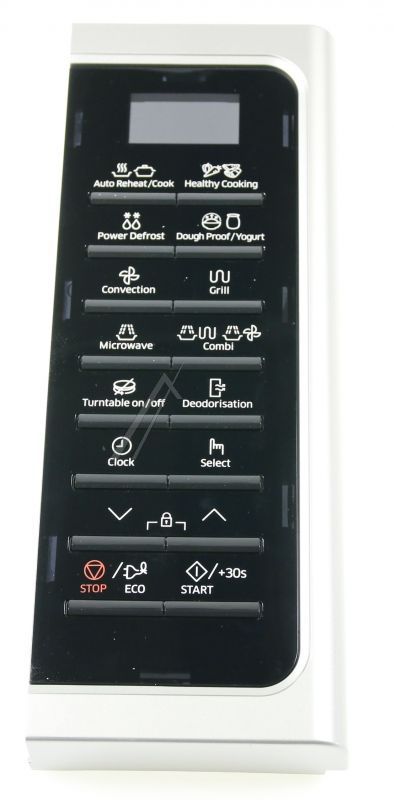 Samsung DE9403149F Bedienteilblende - De94-03149f assy control panel,mc28h5015as/en,silver