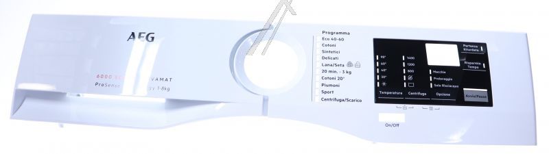 AEG Electrolux 140205786019 Bedienteilblende - Bandeau,blanc,aeg,it AEG Electrolux 140205786019 Bedienteilblende - Bandeau,blanc,aeg,it