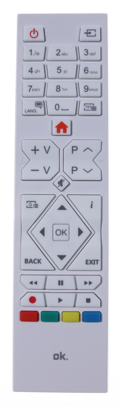 Vestel 23548206 - R/c 39105 fernbedienung ok.(grau/s)(weiss/p)