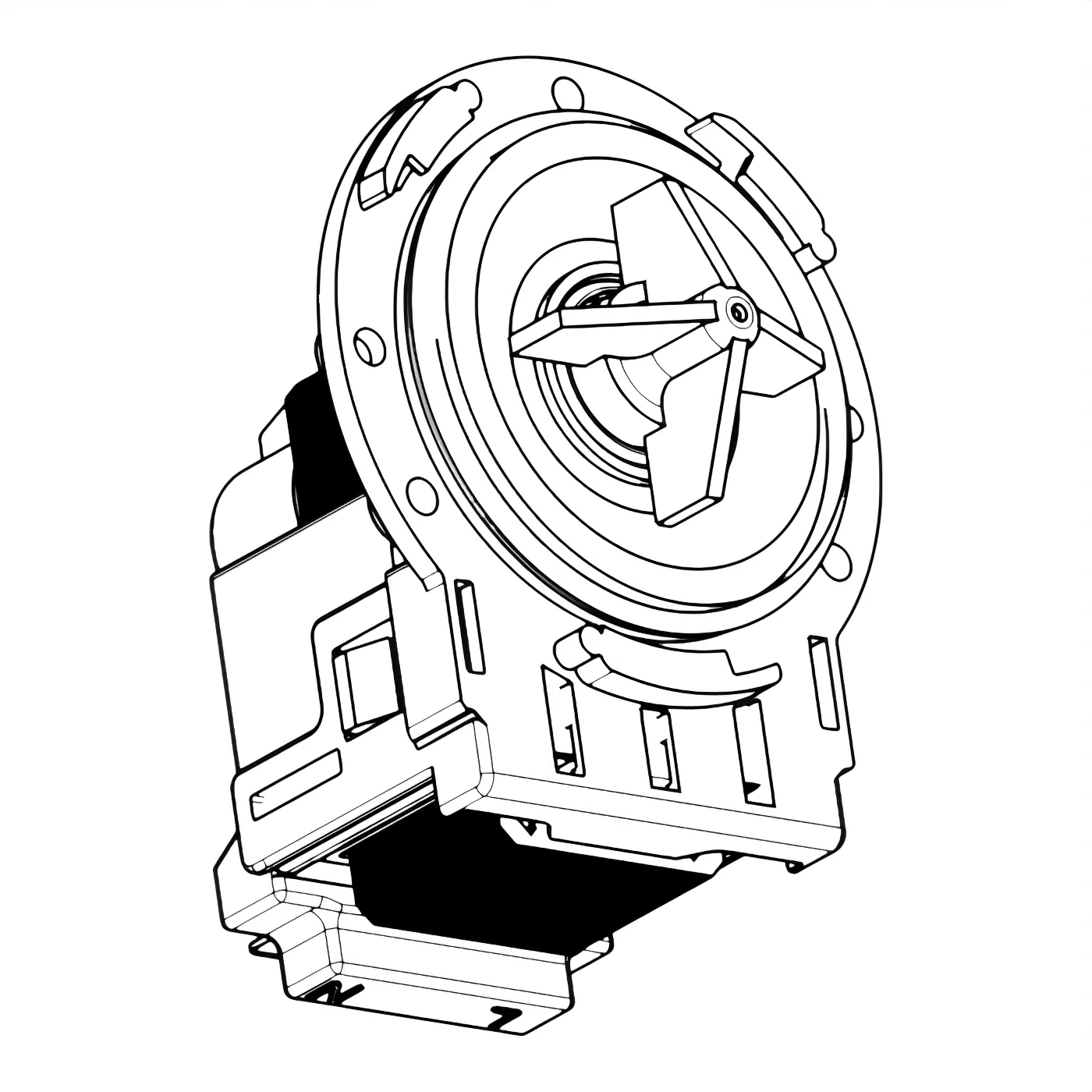 AEG Electrolux 140001900020 Laugenpumpe - Entleerungspumpe