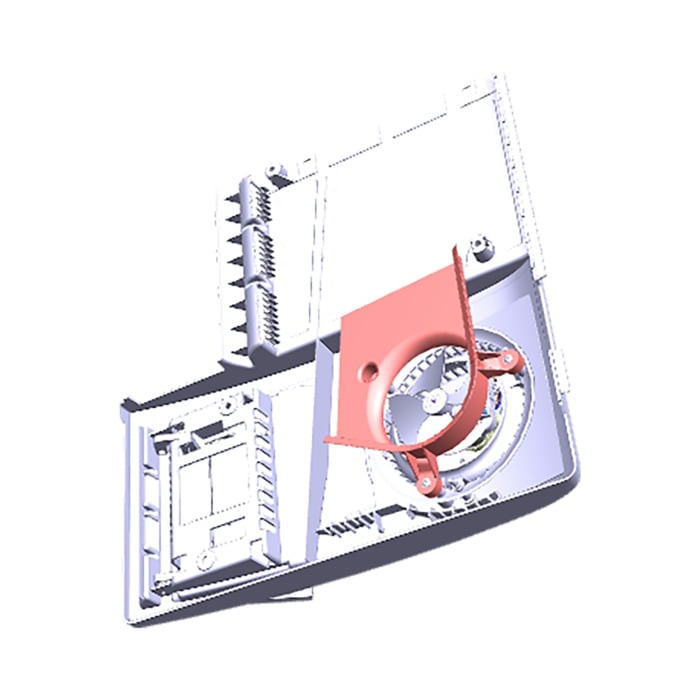 AEG Electrolux 2801716024 Lüfter - Halter,mit,ventilator