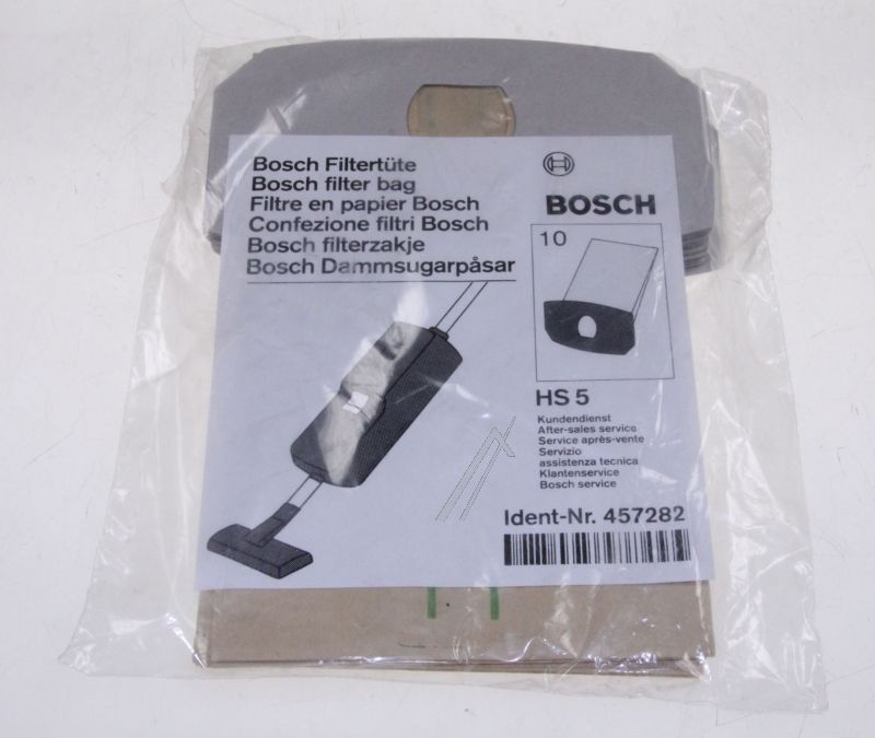 BSH Bosch Siemens 00457282 Staubsaugerbeutel - Papierfilter 611.98100/47