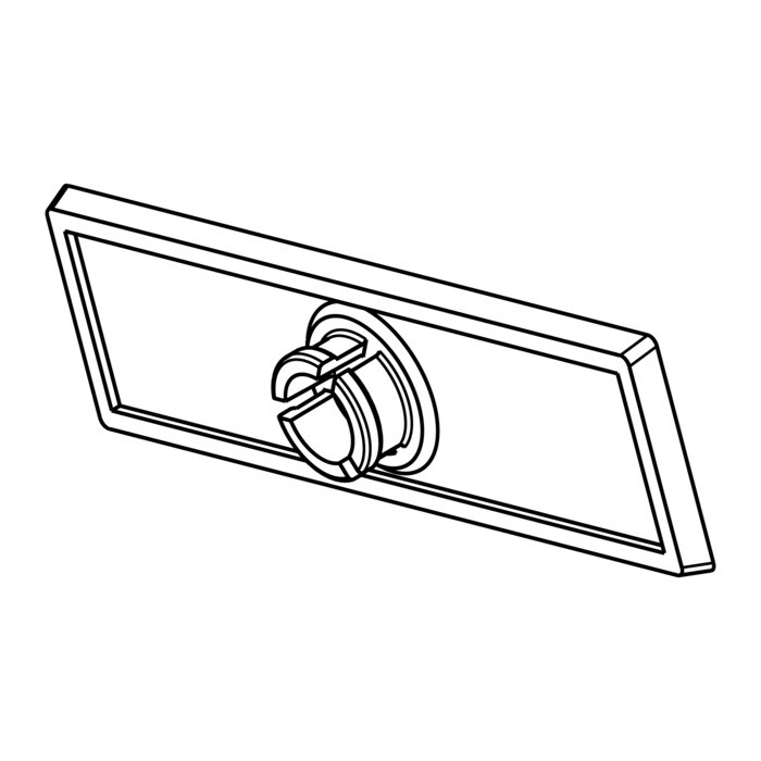 AEG Electrolux 8079182013 Abdeckung Gehäuse - Abdeckung scharnier,kanne,unten