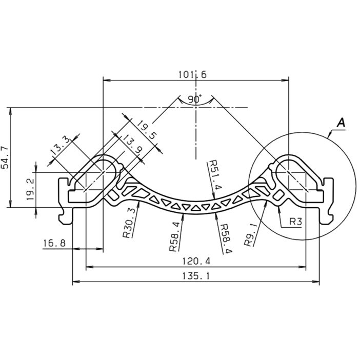 AEG Electrolux 1173024009 Halter - Motorhalter,gummi