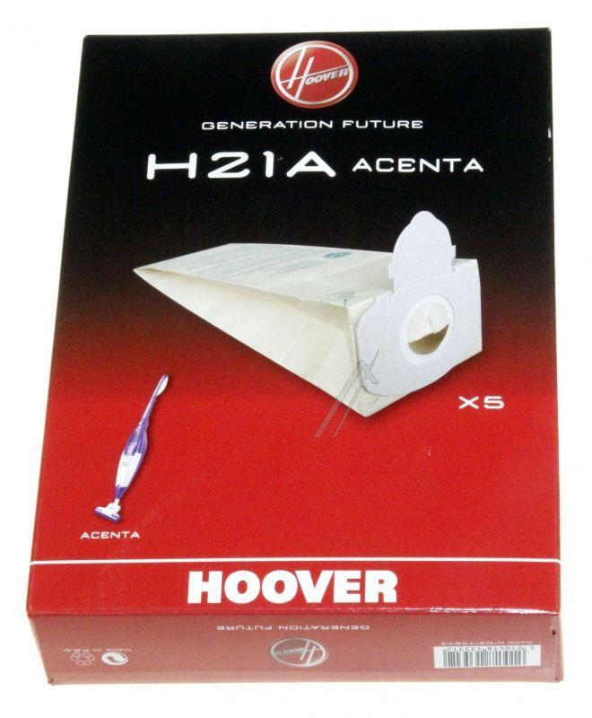 Candy Hoover 09173873 Staubsaugerbeutel - H21a papier-staubbeutel 5 stück