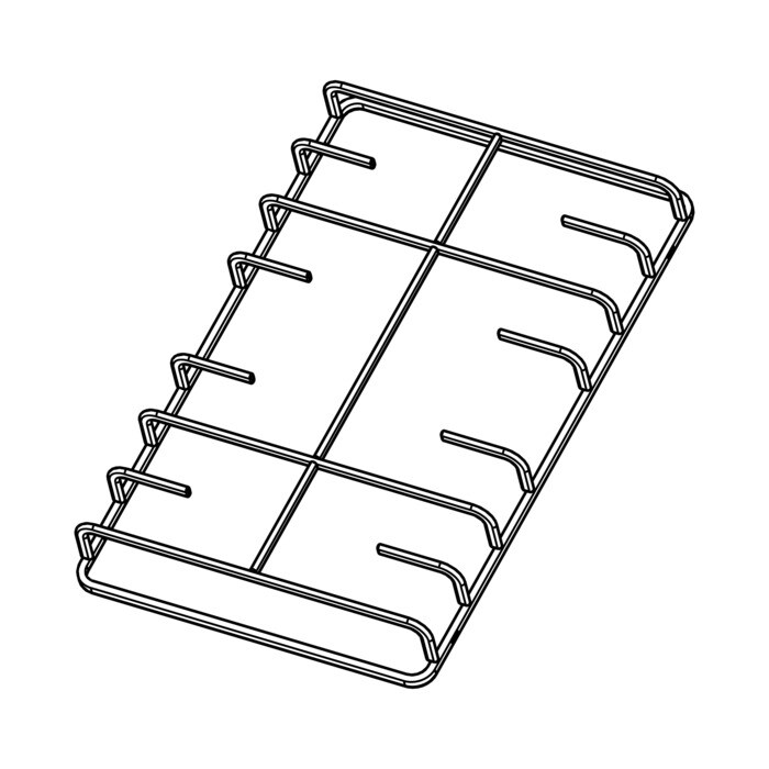 AEG Electrolux 3546556014 Backofenrost - Grill,schwarz