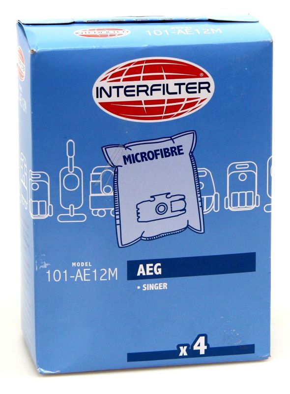 Candy Hoover 35601514 Staubsaugerbeutel - If 101 ae12m