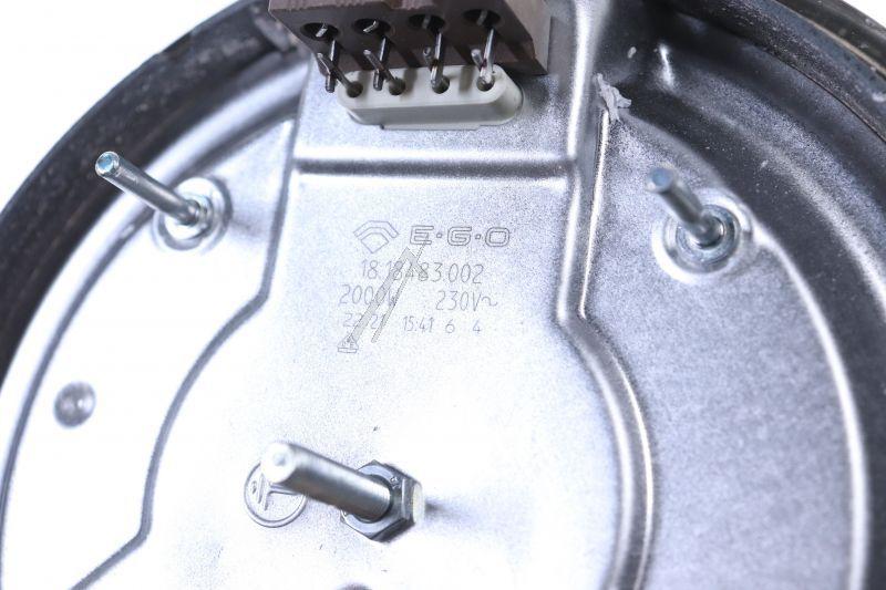 Simfer 10003112 Kochplatte - H35-30-320-020 kochplatte, ø180mm, 2000w, ego 18.18483.002