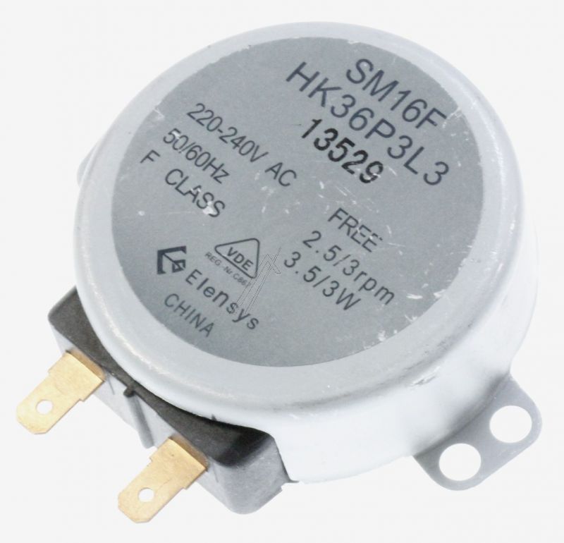 AEG Electrolux 50293713009 Drehtellermotor - Sm16f-hk36p3l3 motor van draaitafel,met,as,pl