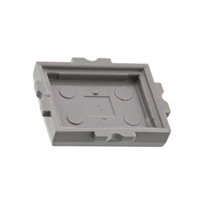 AEG Electrolux 1528432709 Knopf Taste - Drucktaste,ein/aus,grau