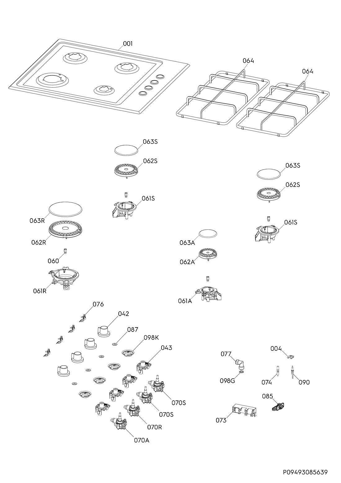 Explosionszeichnung Ikea 94964094400 LAGANGH1 40522272