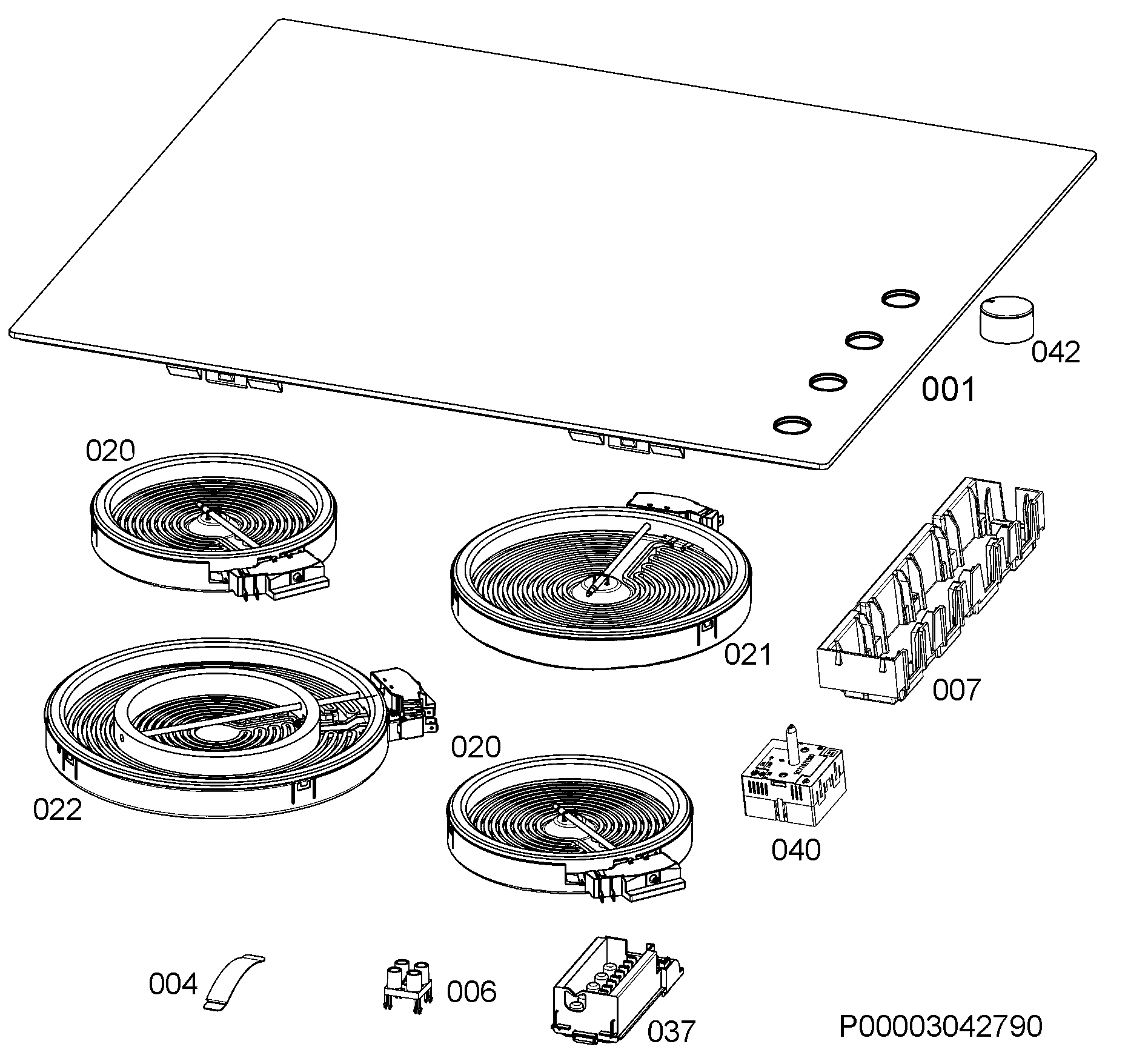 Explosionszeichnung Ikea 94959338901 HGC4K CO8 Explosionszeichnung Ikea 94959338901 HGC4K CO8