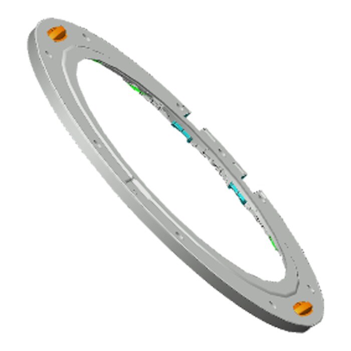 AEG Electrolux 140039561182 Türrahmen - Türrahmen,hinten,grau,ø486mm