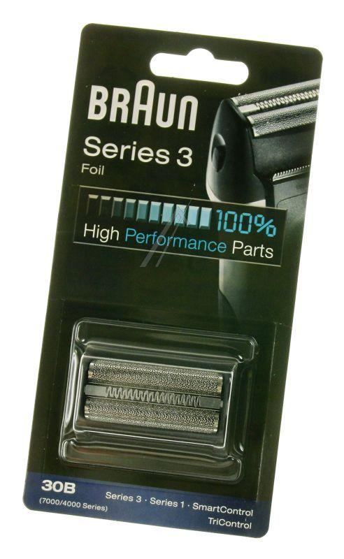 Braun 80712401 Scherblatt - 30b passend für braun scherblatt 30b, sb7000, schwarz, series 3 u. 7000
