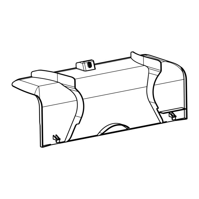 AEG Electrolux 2634047027 Abdeckung Gehäuse - Cover,air channel,fan