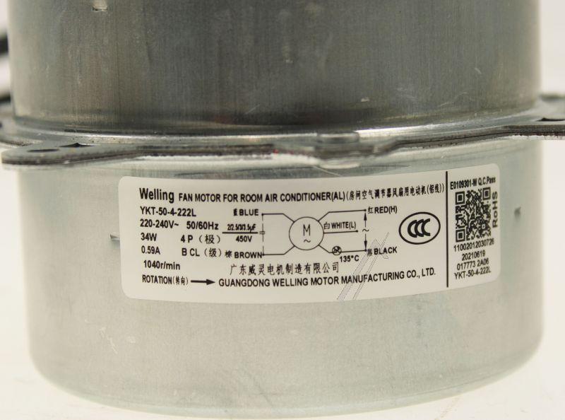 Midea 11002012030726 Motor - Ykt-50-4-222l single phase asynchronous motor