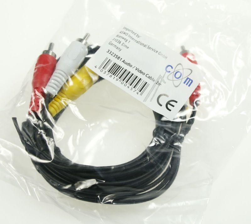 COM - 3xc stecker/3xc stecker video 2,00m
