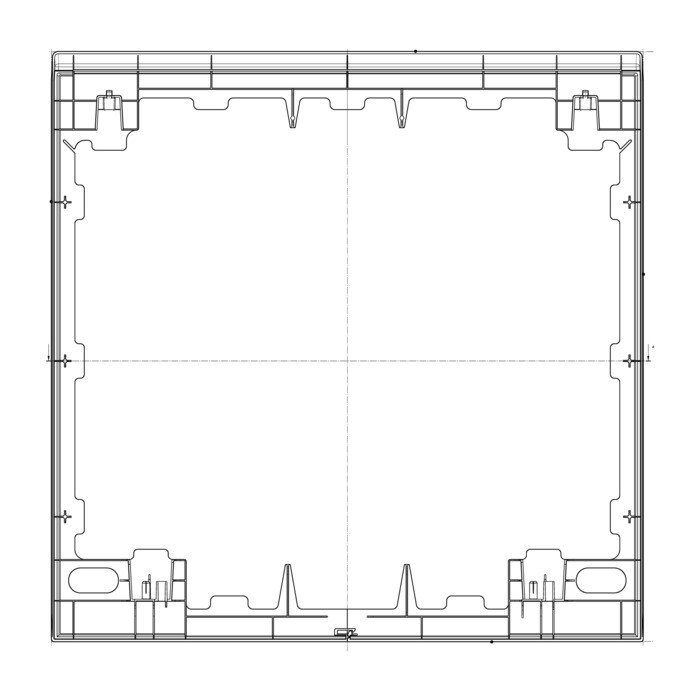 AEG Electrolux 1560234203 Abdeckplatte - Arbeitsplatte