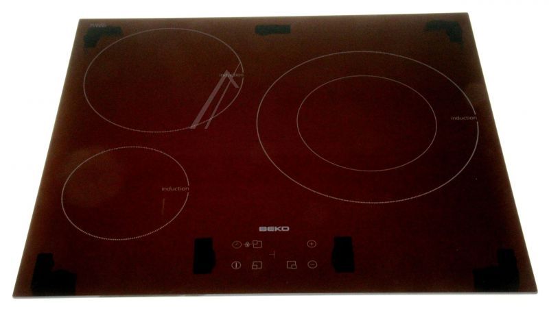 Arcelik Grundig Beko C00893448 Glaskeramikfläche - 190261481 glass brenner platte gruppe