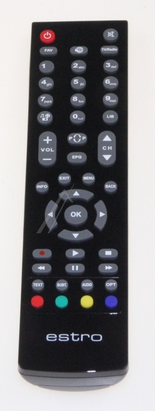 Vestel 23072119 - Rc2712 r/c 2712 estro black rohs