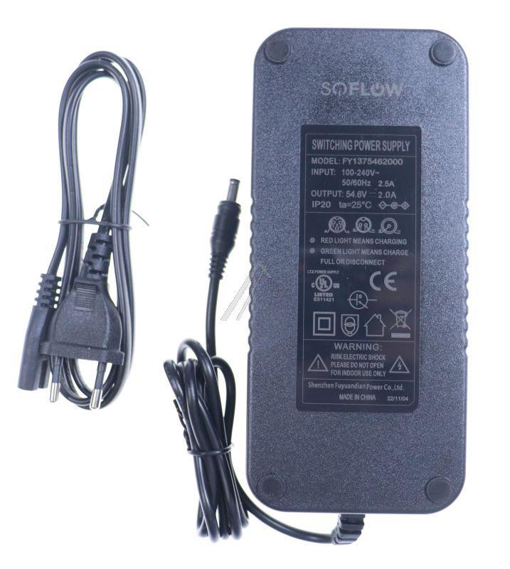SoFlow SO4 Pro (2nd) Ladegerät 80027004 für E Scooter 54,6V 2,0A Ersatzteil
