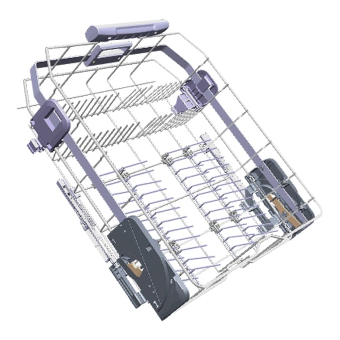 AEG Electrolux Unterer Geschirrkorb 140019514136 für Geschirrspüler Comfortlift Ersatzteil