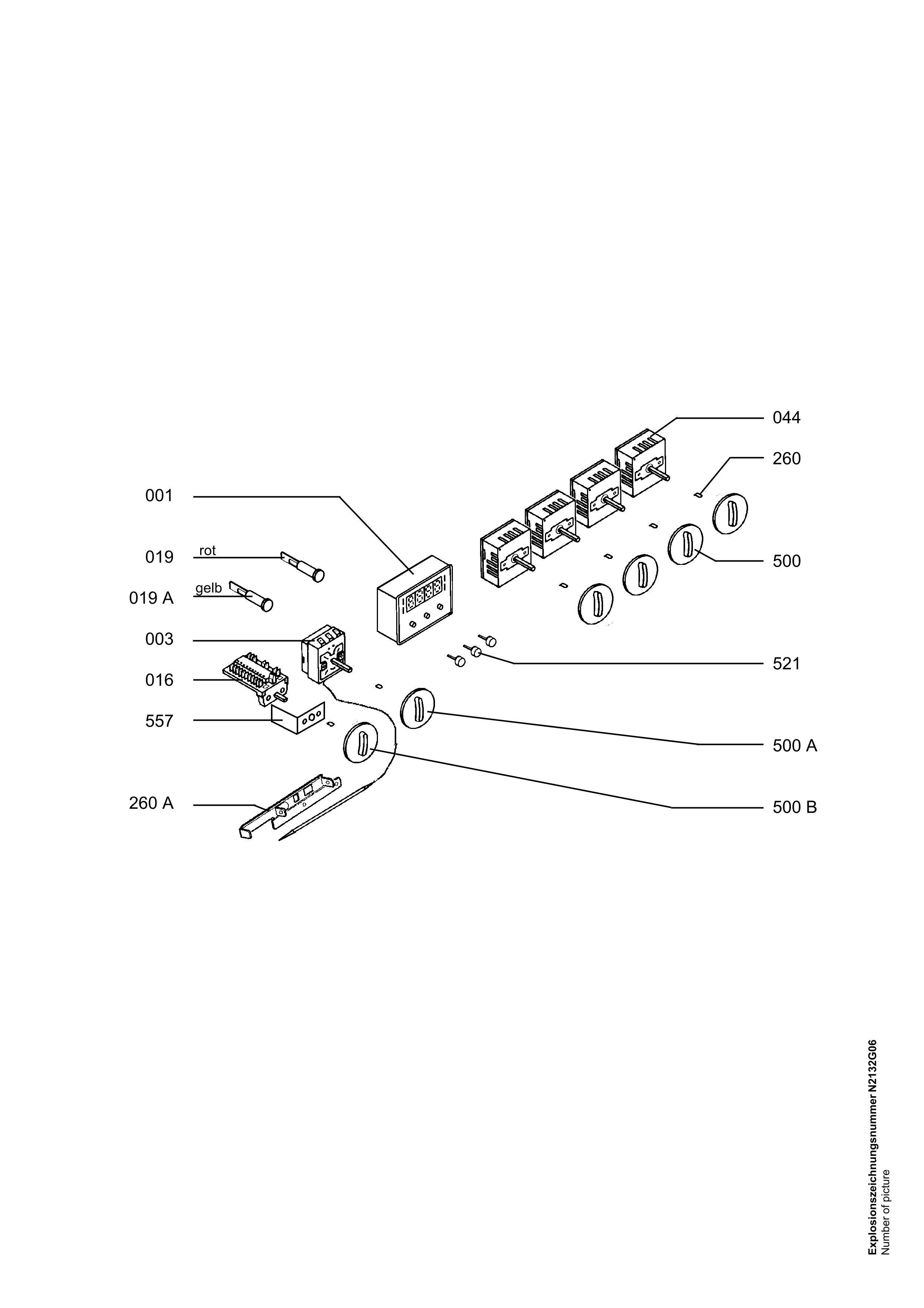 Explosionszeichnung AEG 94031663300 CE33002-1-EW Explosionszeichnung AEG 94031663300 CE33002-1-EW