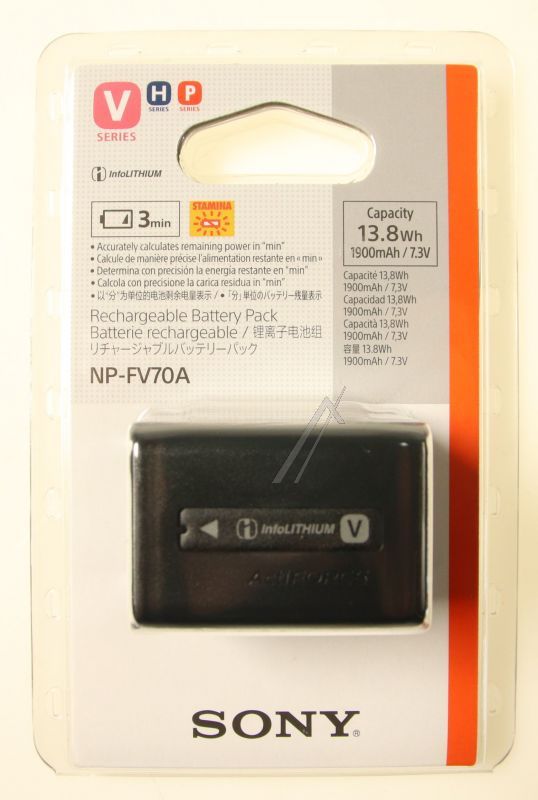 Sony A5008303A Akku - Np-fv70a np-fv70a/ce7 service