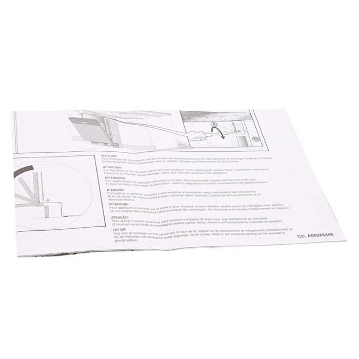 AEG Electrolux 140002854408 Schablone - Schablone,einbausatz