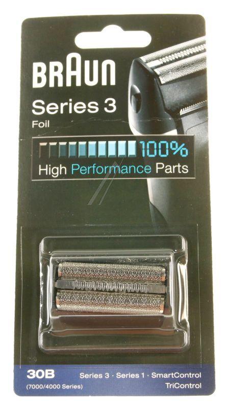 Braun 80712401 Scherblatt - 30b passend für braun scherblatt 30b, sb7000, schwarz, series 3 u. 7000