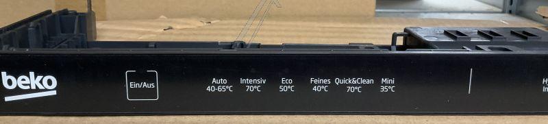 Arcelik Grundig Beko C00897336 Blende - 1763350222 bedienblende