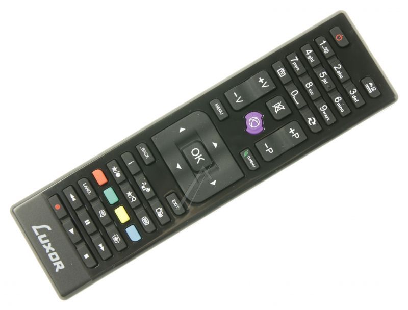 Vestel 23266414 - R/c 4875 fernbedienung passend für luxor (grau/s)(schwarz/p)