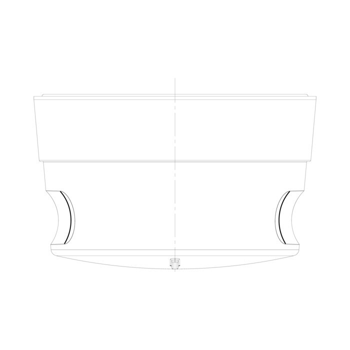 AEG Electrolux 140142385024 Knebel - Knebel,funktionen,weiss,7+0