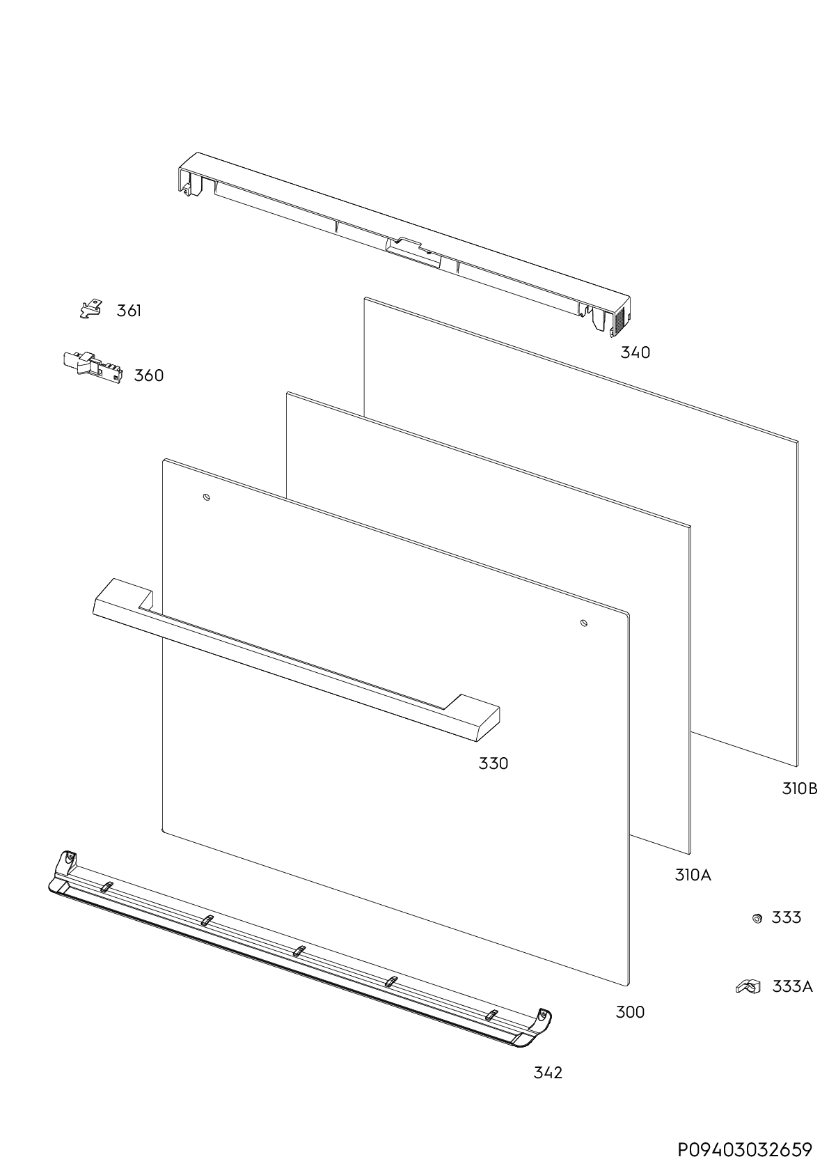 Explosionszeichnung AEG 94794151800 EKI64409SW