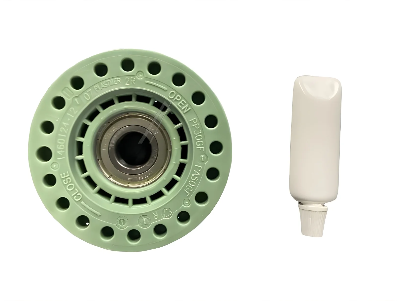 Lagerung Antriebsseite rechts 4055070744 für Waschmaschine AEG Electrolux Ersatzteil