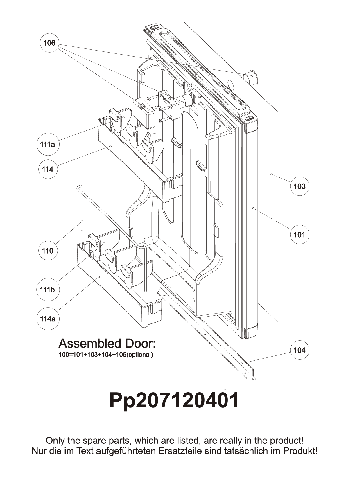 Explosionszeichnung Dometic 921213720 RH439LDFS Explosionszeichnung Dometic 921213720 RH439LDFS