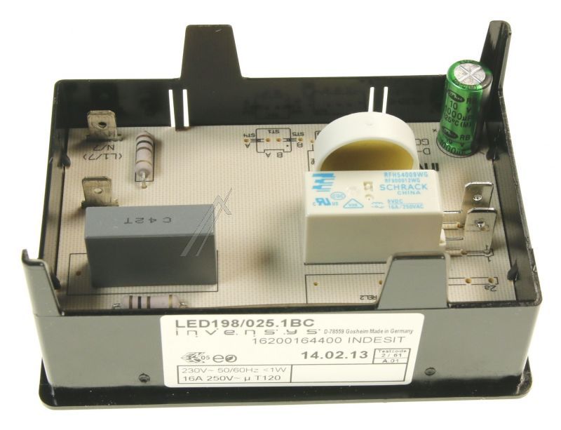 Whirlpool Indesit 482000083109 Programmschalter - C00194056 digitaluhr 230-250v amber