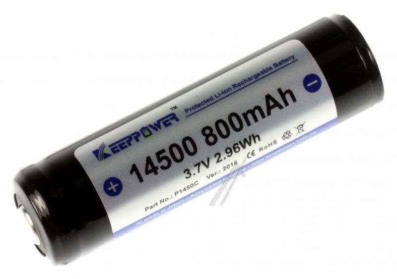 ICR14500 Akku - 14500 3,7v-800mah keeppower lithium akku